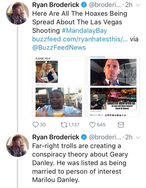 sandalwoodandsunlight: In light of the mass shooting in Las Vegas, beware of amateur sleuths doxxing