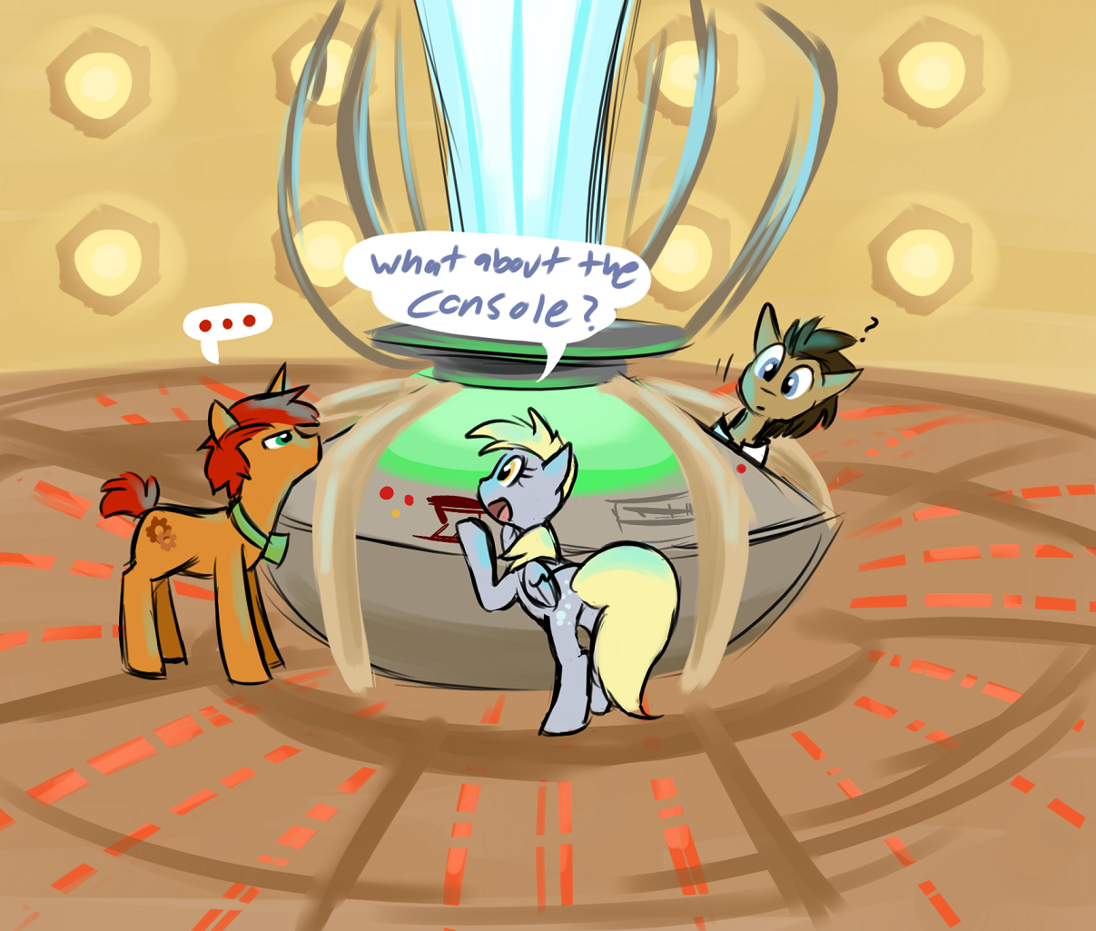 timeoutwithdoctorwhooves:  ((Written by: Joey Waggoner Guest Artist:  DreamofSerenityArtz))