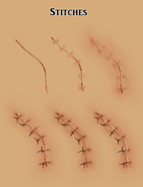 aphexangel:  fucktonofanatomyreferences:  An appeasing fuck-ton of wound references.