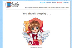 cosplaytutorial:  This is a tool we introduced last year that hasn’t gotten much use, and want to make sure you all know about it! Who should I cosplay as generator!1) Upload your photo2) Submit3) ???4) The tool displays a character that you should