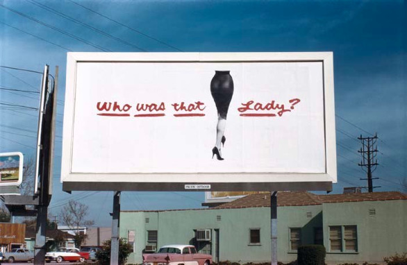 Billboard, Los Angeles, circa 1950-60 (via Take My Picture)