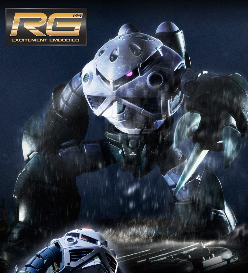 gunjap:  P-Bandai RG 1/144 MSM-07 Mass Production Z'GOK: Orders Start, Official Promo