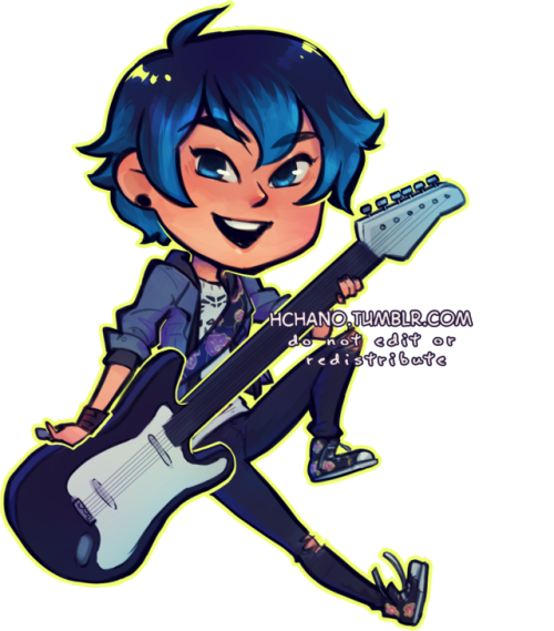 hchano: luka chibi i doodled for @ferisae after the promo dropped last month, forgot to post it lol.