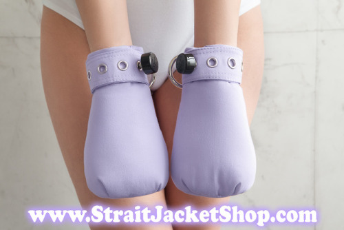 Purple Soft Padded Mittens with Segufix Locks are available in our shop!