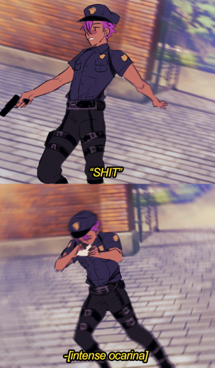 policeman outfit memes 