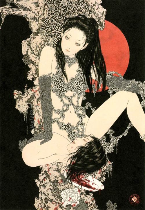 akatako: SALOME by Takato Yamamoto is printed in his book “Divertimento for a Martyr”. S