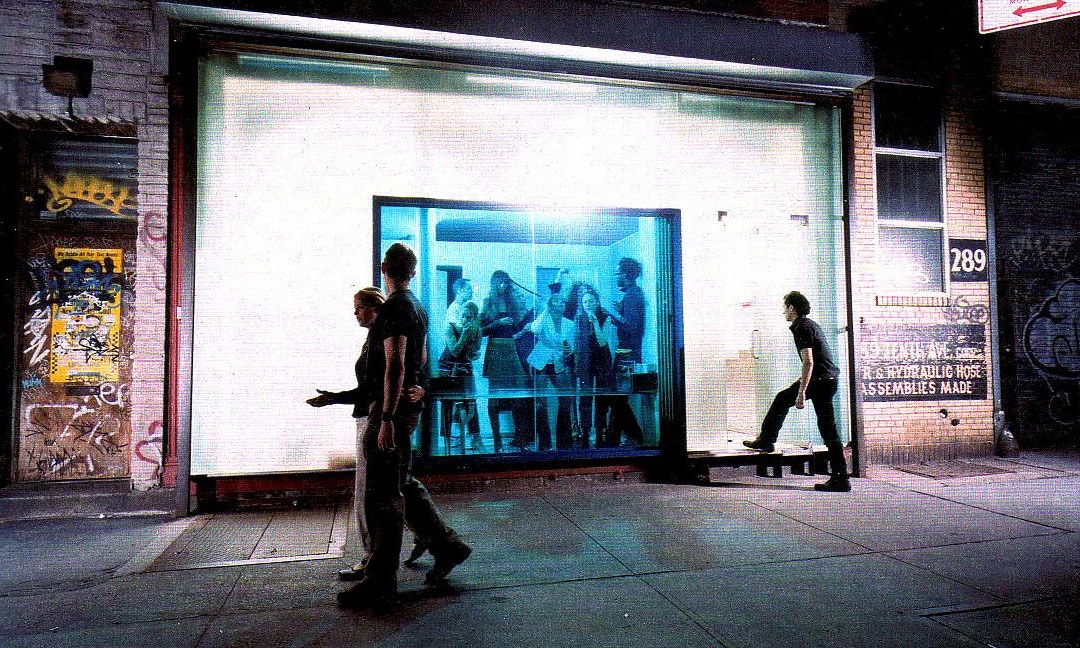 y2kaestheticinstitute:  ‘Glass Bar’ - LEESER Architecture - 289 10th Ave, NYC