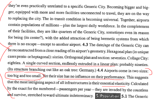 bustakay:Excerpts (’Best of’) from Rem Koolhaas ‘The Generic City’ in S,M,L,XL (1995), Koolhaas and 