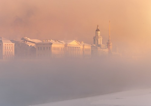 my-russia:Dawn in Saint Petersburg, photo
