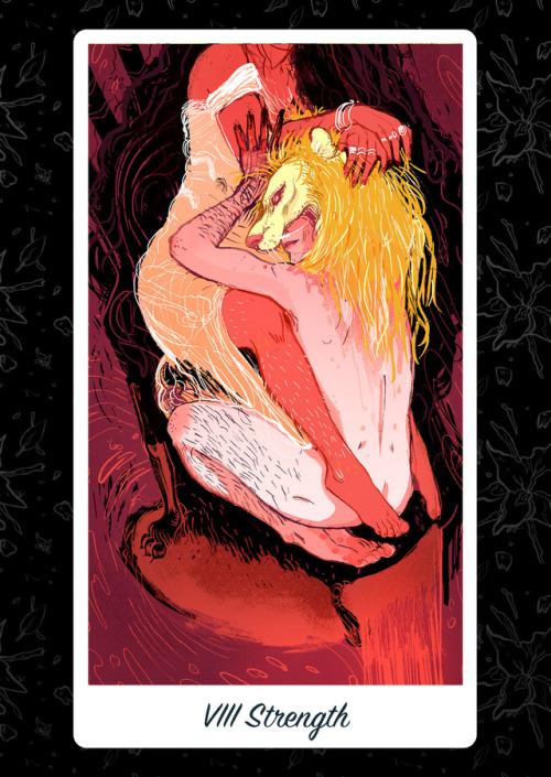 lubankotarot: Hey folks! I’ve put up prints of my tarot cards in my shop.  I’m in t