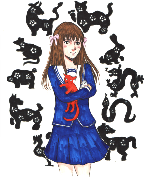 connanart:I loved Fruits Basket a lotwhen I was in middle school, so I’m really hype for the new ani