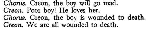 antigonies:  Antigone, Jean Anouilh (tr. Lewis Galantière)