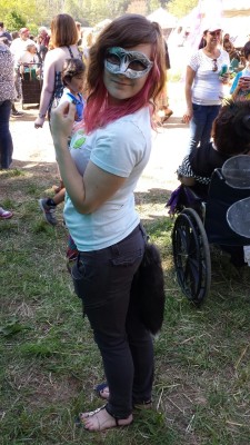 miau-mixed:  Went to the fairy festival today.