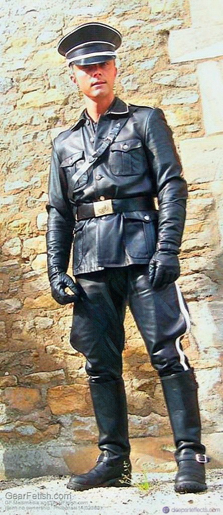 Celebration of the LEATHER ALPHA OFFICER on Tumblr