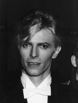 night-spell: David Bowie attends the 17th