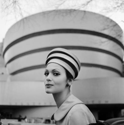 serafino-finasero - A model wearing Sally Victor’s ‘Guggenheim...