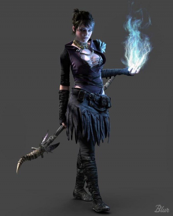 morrigan dragon age concept art