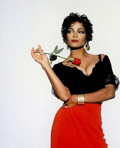 twixnmix:Janet Jackson photographed by Firooz Zahedias Dorothy Dandridge, 1996.    