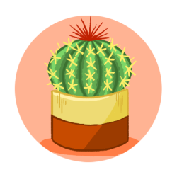 kianart:i also made these cute little plant