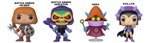 MASTERS OF THE UNIVERSE POP! Vinyl Figures by Funko (January 2018)