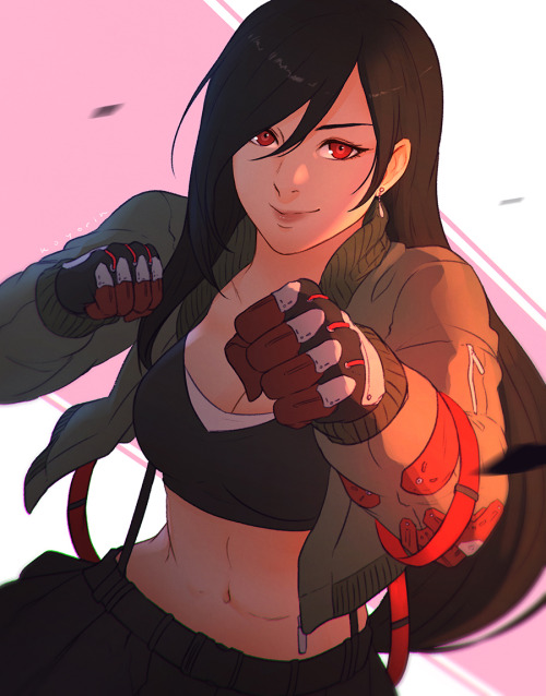 koyoriin: Tifa // My copy of FF7R is delayed