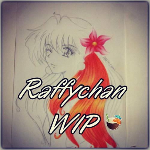 Summer Lina. Work in progress. #raffychan #disegnomio #colorarechepassione #disegno #wip #linainvers