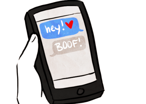 sweetapplestrider:  markruffalwhoa:  lyinginbedmon:  marblespiders:  egobuzz:  egobuzz:  when in doubt just ask a dog   someone send “BOOF!” to your crush/significant other and share the results with the rest of the class please      better response