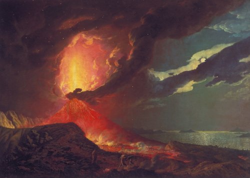 Eruption of Vesuvius Joseph Wright of Derby, 1776