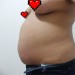 ohbelly:I can’t stop getting fatter. I’m trying to slow it down because all of my clothes are getting tight. my belly is poking out the bottom of most of my shirts, when I’m full and sit down. I can’t fit into any of my jeans and