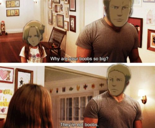 bloodofawarrior:  They’re not boobs. 