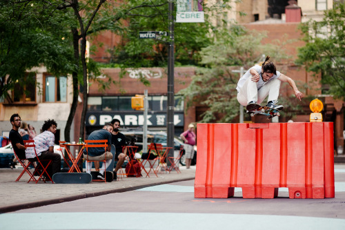 Start small.Alex Olson in New York.Photo by Jonathan Mehring