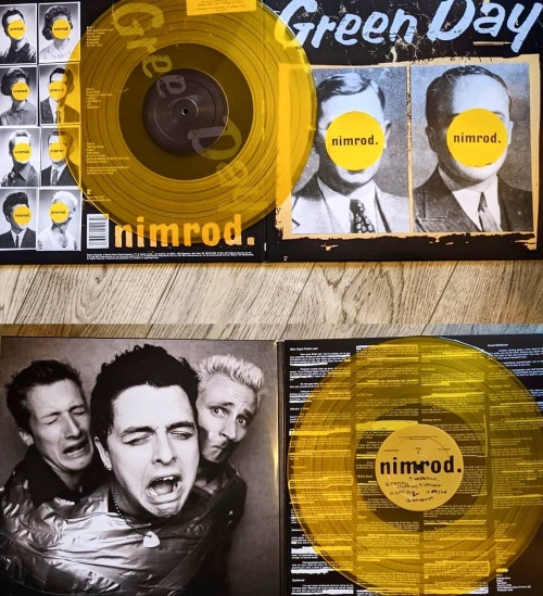 Green Day - Nimrod - 20th Anniversary, Transparent Yellow Etched Edition