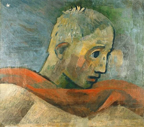 terminusantequem: Alfred Heinrich Pellegrini (Swiss, 1881-1958), Der Tröster, 1926. Oil on canvas, 6