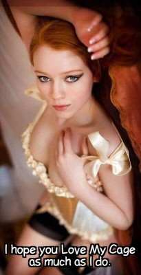 cummins4you:  Original Caption :) #Chastity #MyLockMyCock #FLR #redhead