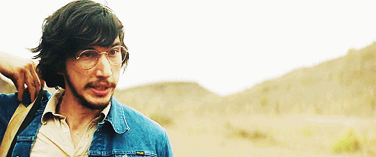 ultradextrious:  the-chicken-is-not-amused:  Adam Driver - Tracks (2013)  Ohhh my
