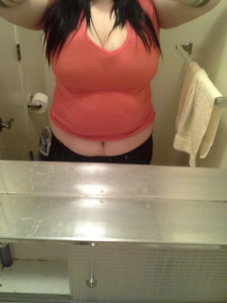 thickthighswillsavelives:  I am so cute, with my cute tits and my cute tummy and