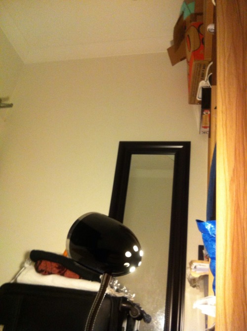 oldcyborgmovie:I know this is a weird set of photos but basically the 8sqm size of my room and inade