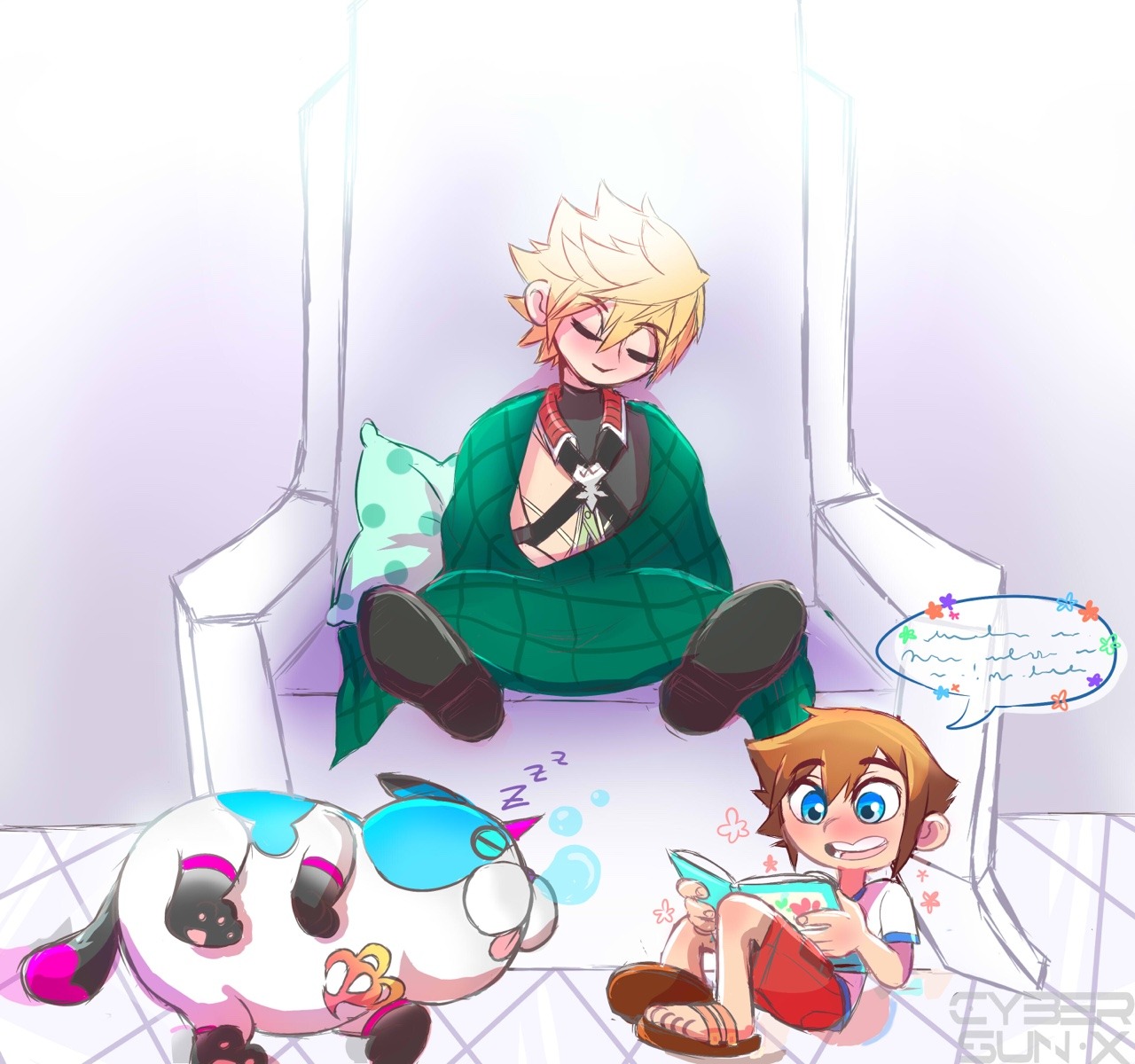 cybersun-x:visiting hours ☆.。.:*・°