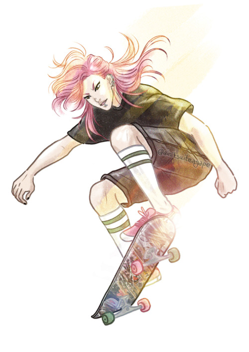 ainitsuite-agape: ’ ℎ, ℎ ℎ ℎ   ✨[more SK8 art]find me on twitter (I’m way