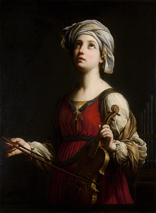 rubensich:   Saint Cecilia  After Guido Reni 