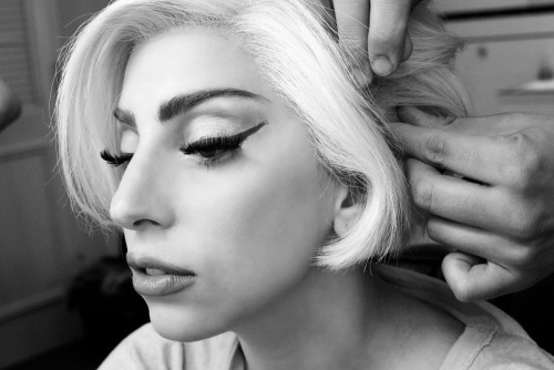 littlehookerofgaga:    They always ask me who’s behind the wigs, who’s behind the sparkles, who’s behind the lipstick… The answer is nobody, it’s me.  