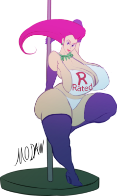 modawkwins:Jessie Thicc Comission by modaw