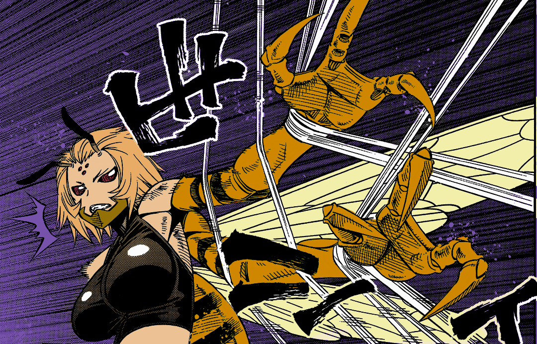 theangelofanime: Kiira the Queen Bee in Color! Here you go guys, everyone’s sexy