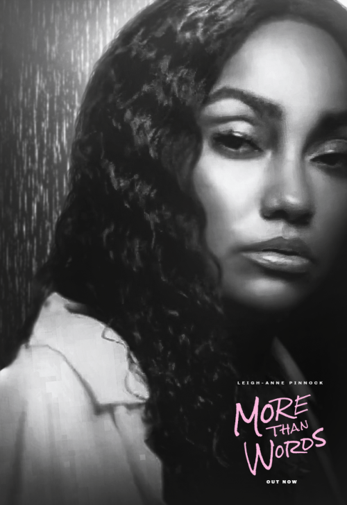 Little Mix - More Than Words (feat. Kamille)Music video posters.