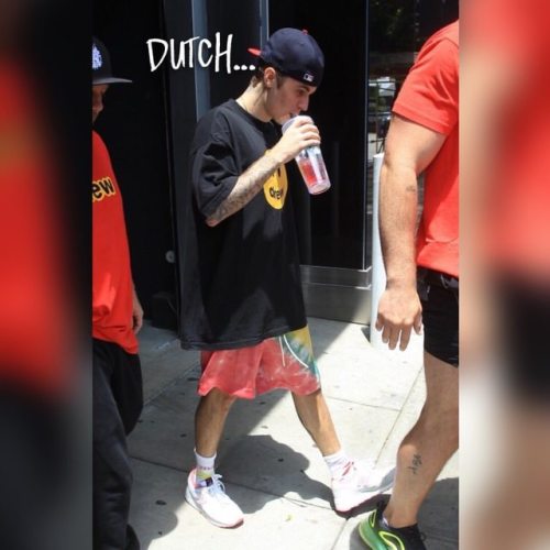 It’s hot out there, stay hydrated like @justinbieber shows by example. #JustinBieber #Fashion 