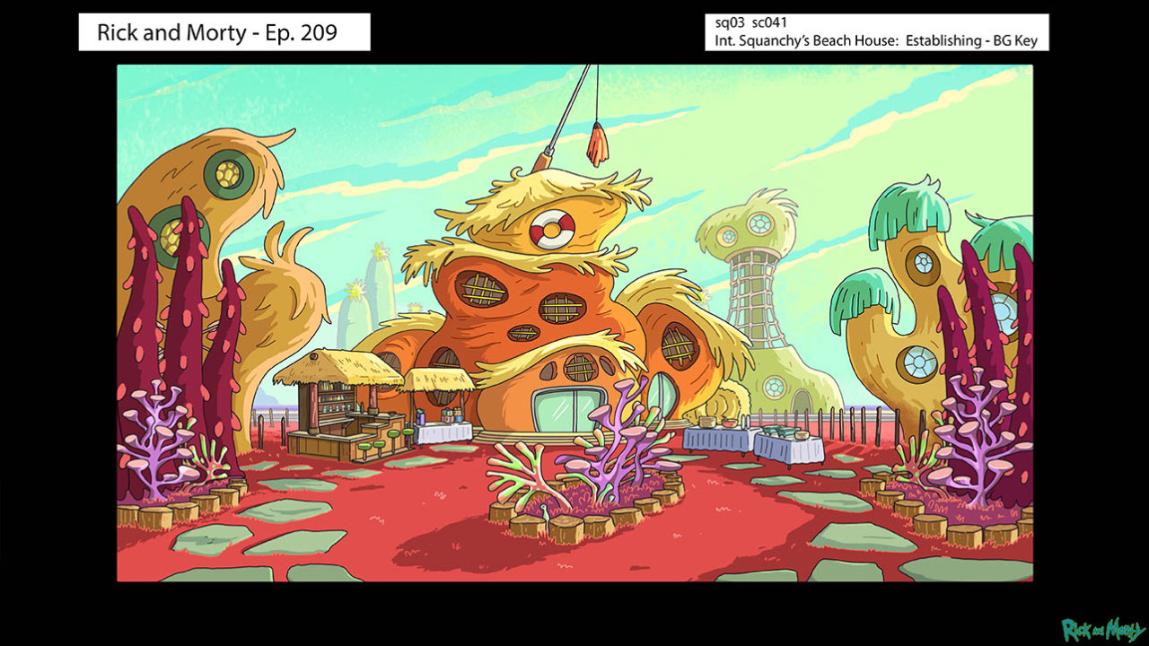 yaoyaoartblog:  Rick and Morty- FINAL EPISODE (Backgrounds batch 1) I can’t believe
