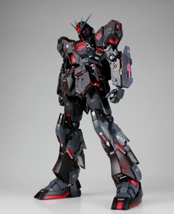 mechaddiction:GUNDAM GUY: MG 1/100 Nu Gundam Ver. Ka ‘Murder’ - Custom Build #mecha – https://www.pinterest.com/pin/289989663491979903/