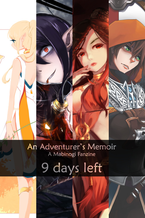 mabizine:  An Adventurer’s Memoir: A Mabinogi Fanzine Countdown We would like to announce that