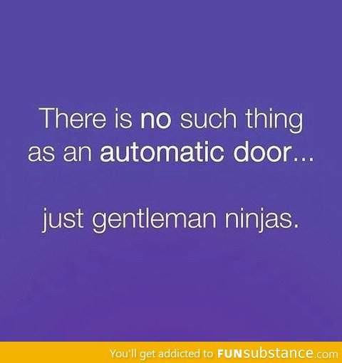 funsubstance:  Gentleman ninjas