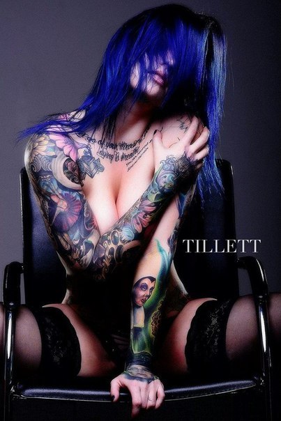 tattedbeautues:    Cyn Vicious  